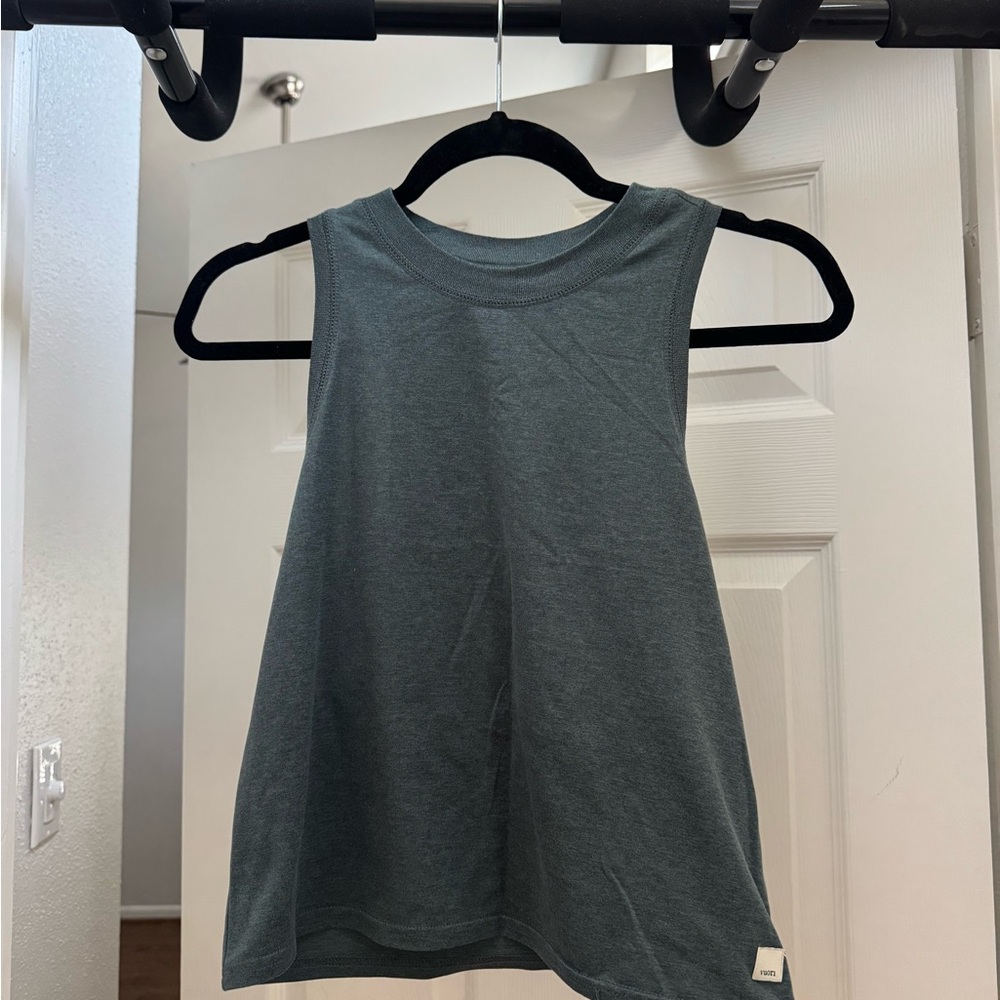 Vuori Dark Teal Sleeveless Top